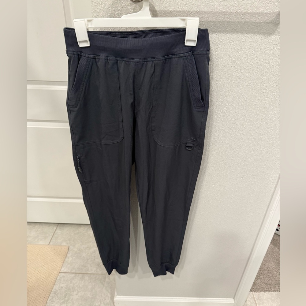 Ava Therese Gray jogger scrub pants